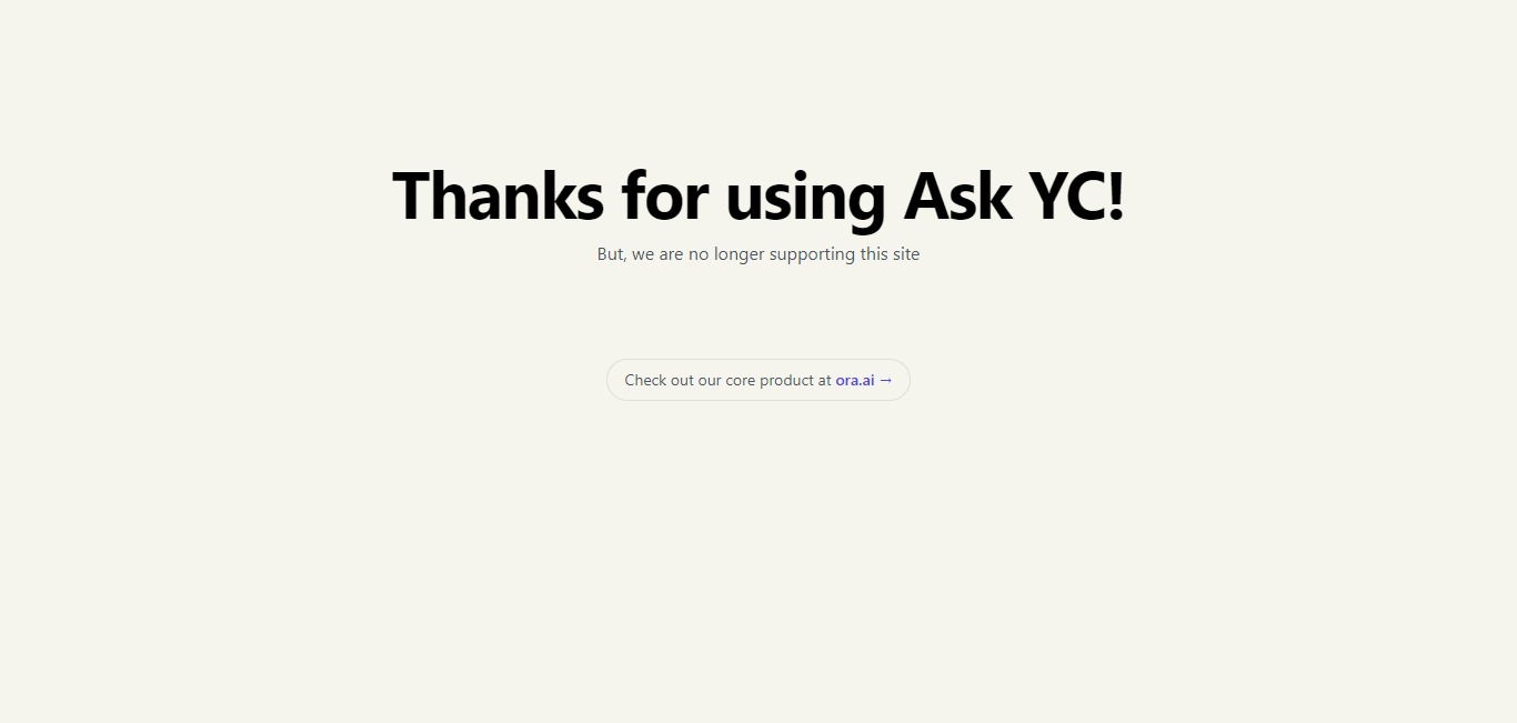 Ask YC