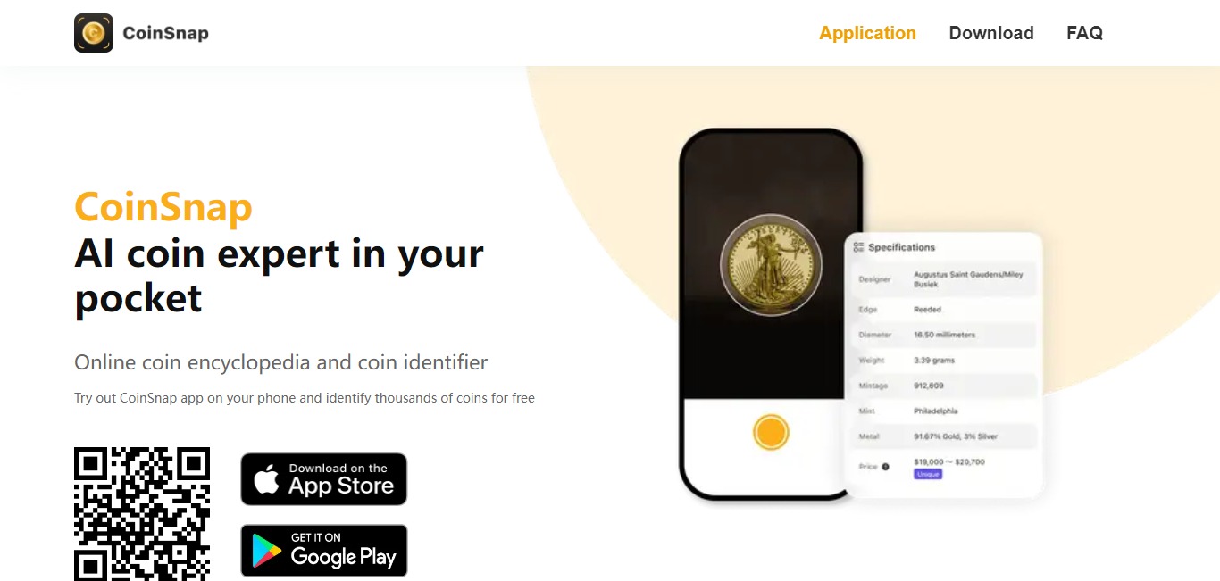 Coin Identifier Coin Snap