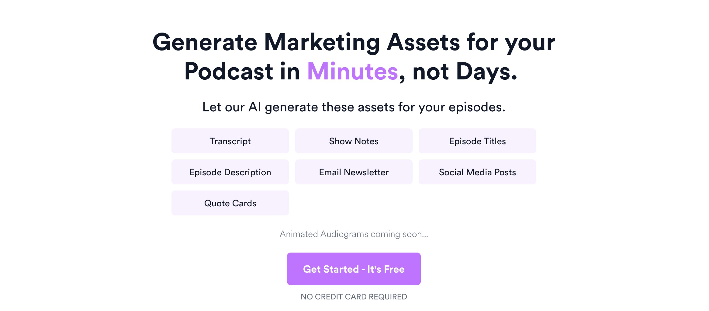 Podcast Marketing AI