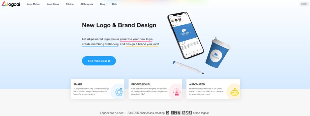 Best AI Marketing Tools: LogoAI