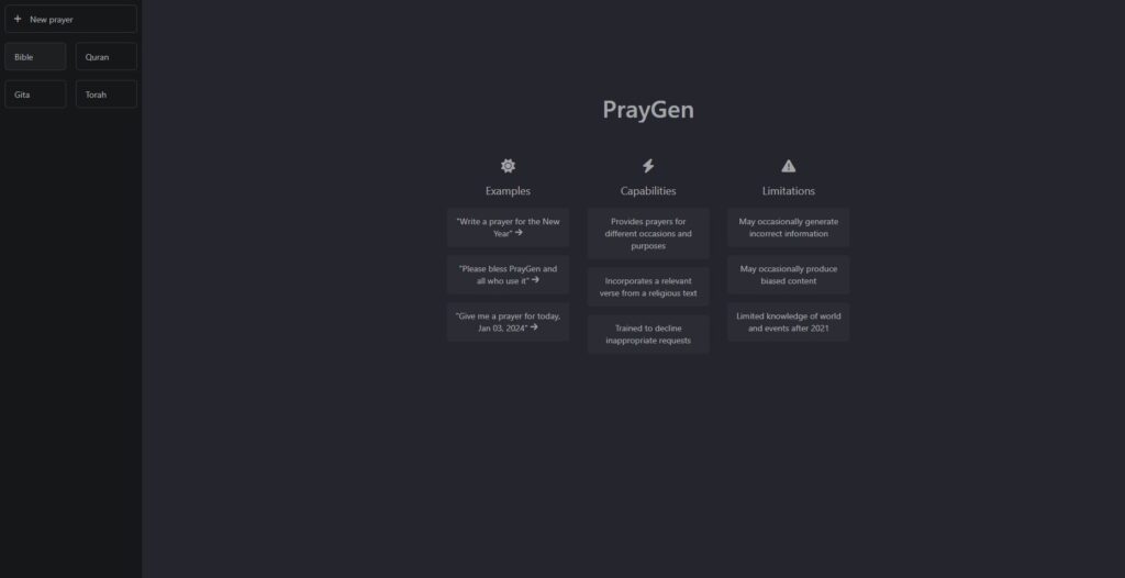 PrayGen-best-ai-chatbots