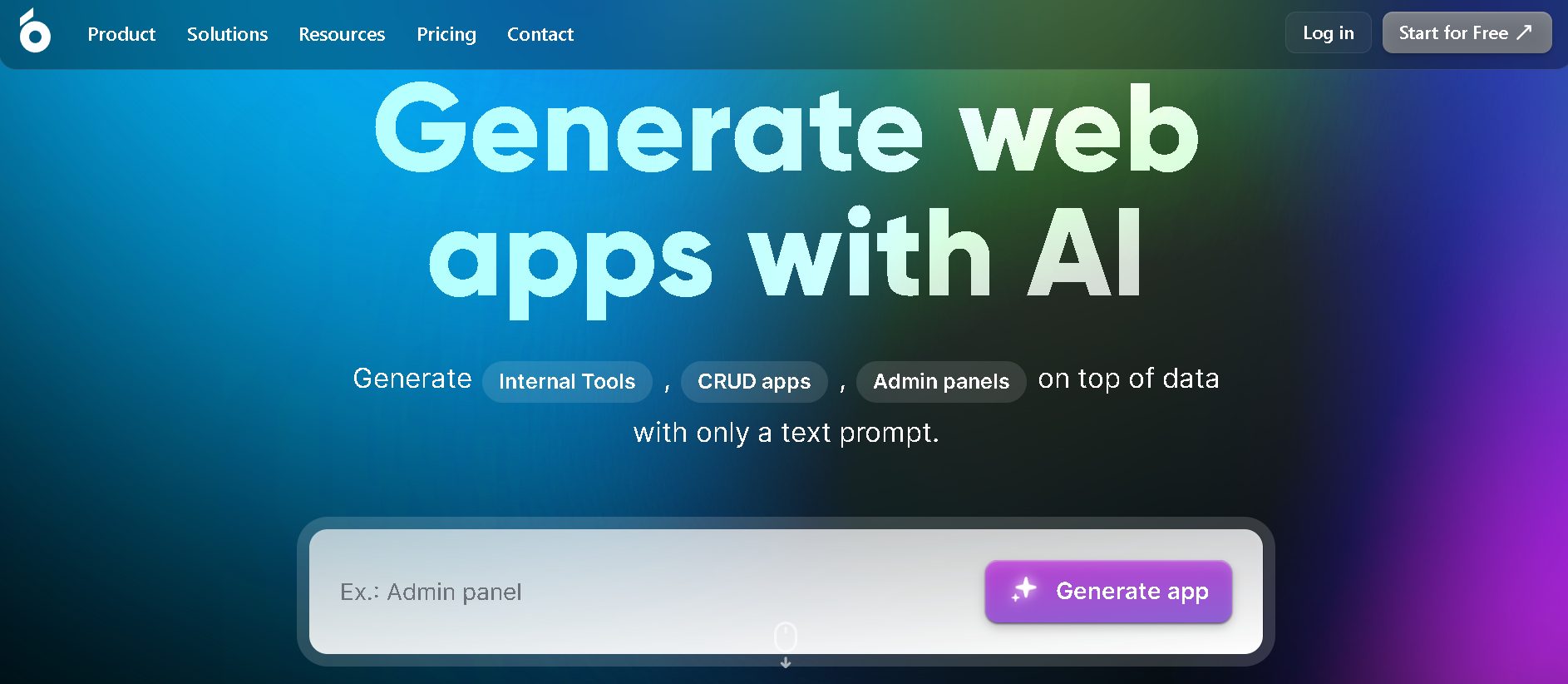 AI App Generator | UI Bakery