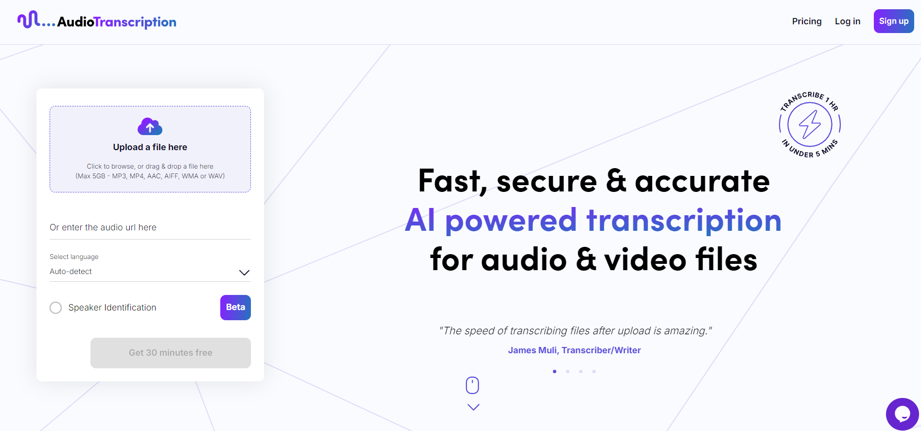 AudioTranscription.ai