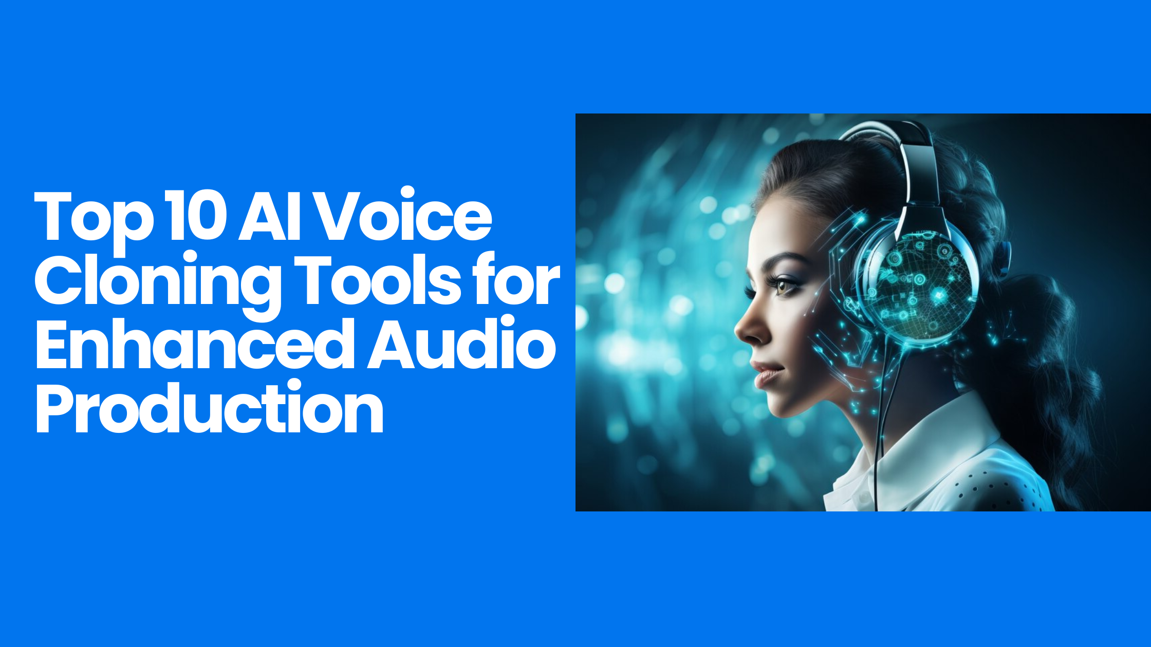 Top 10 AI Voice Cloning Tools for Enhanced Audio Production