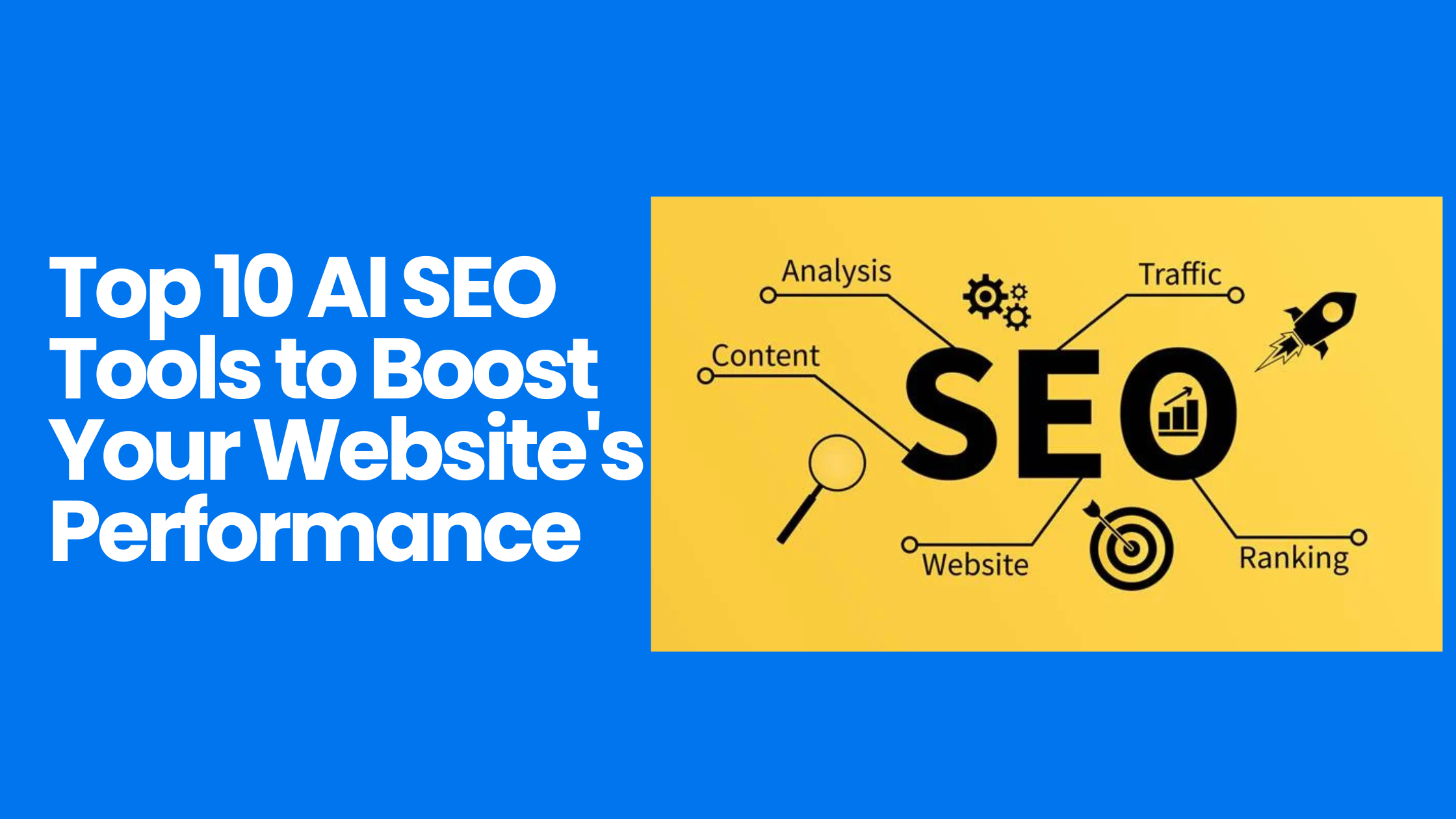 Top 10 AI SEO Tools to Boost Your Website’s Performance