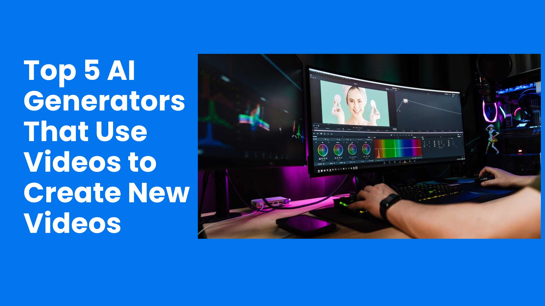 Top 5 AI Generators That Use Videos to Create New Videos