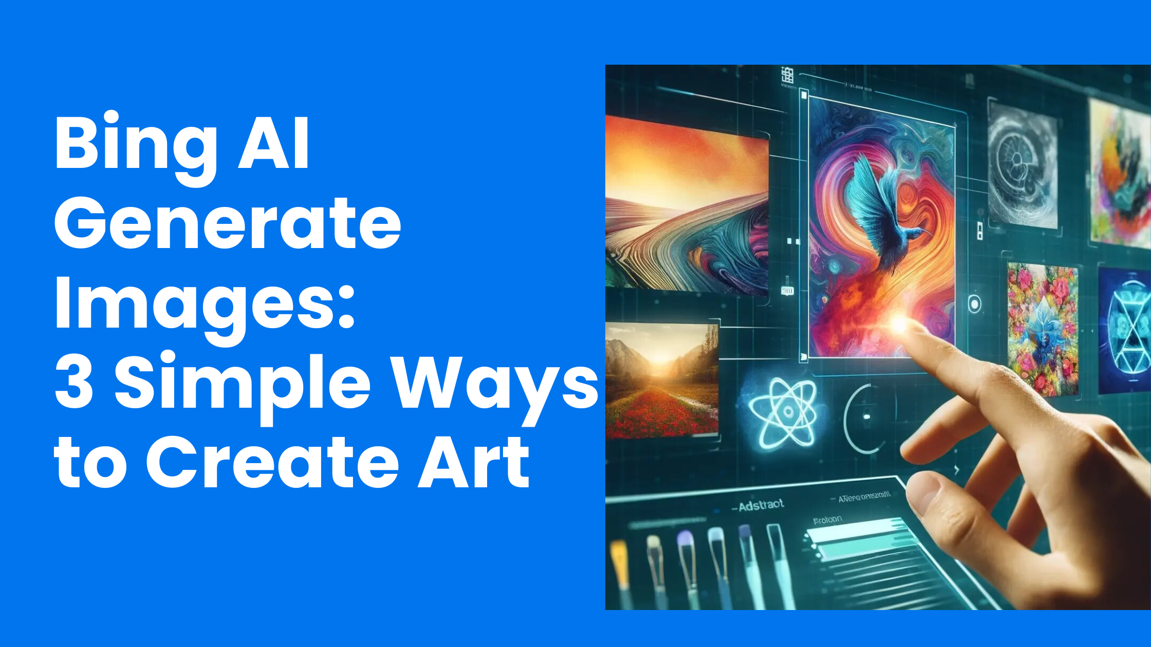 Bing AI Generate Images: 3 Simple Ways to Create Art