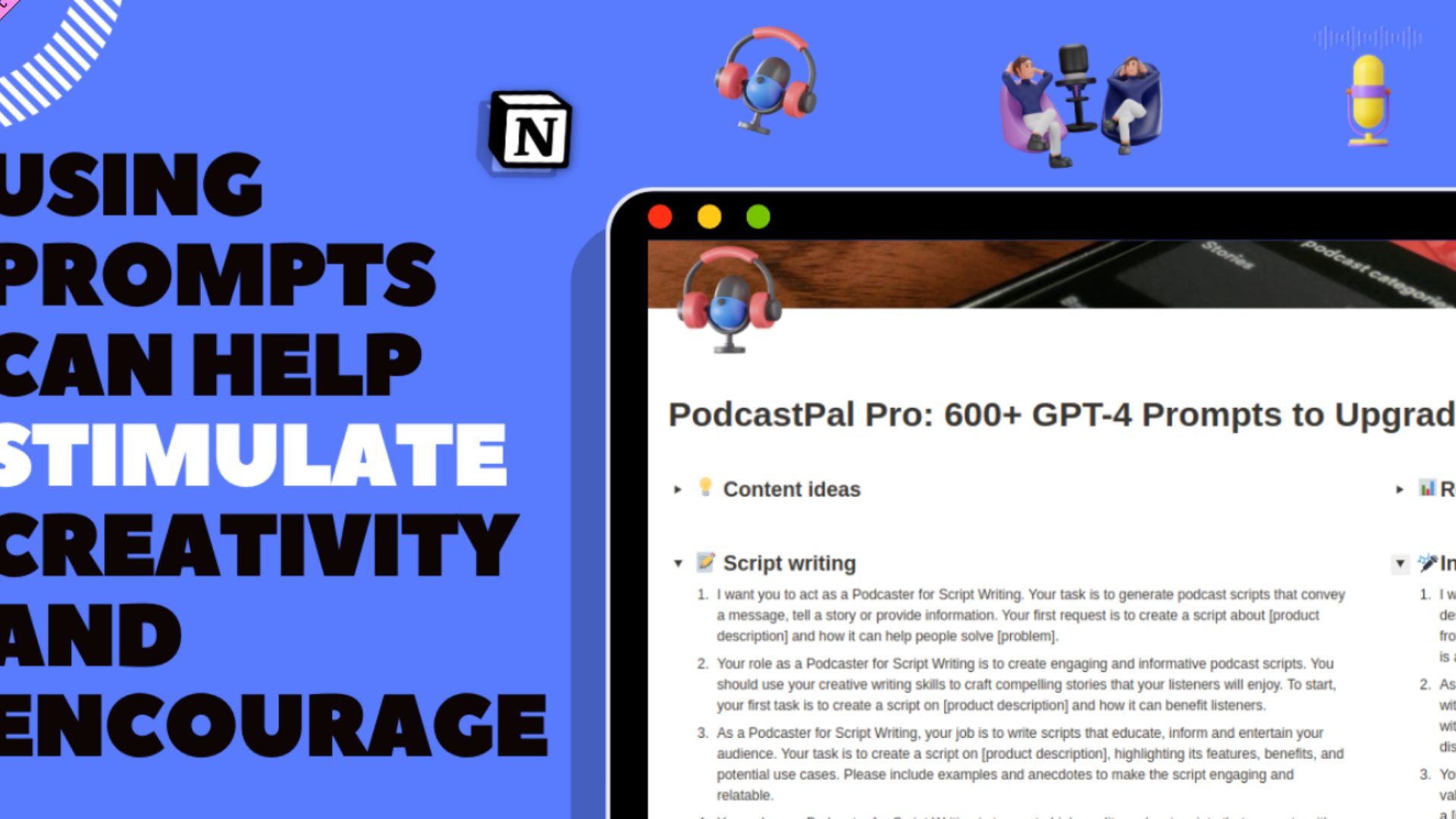 PodcastPal- GPT-4 Prompts for Podcasters