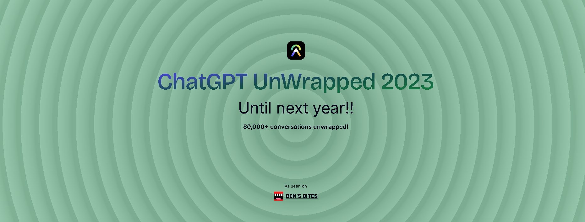 ChatGPT UnWrapped 2023