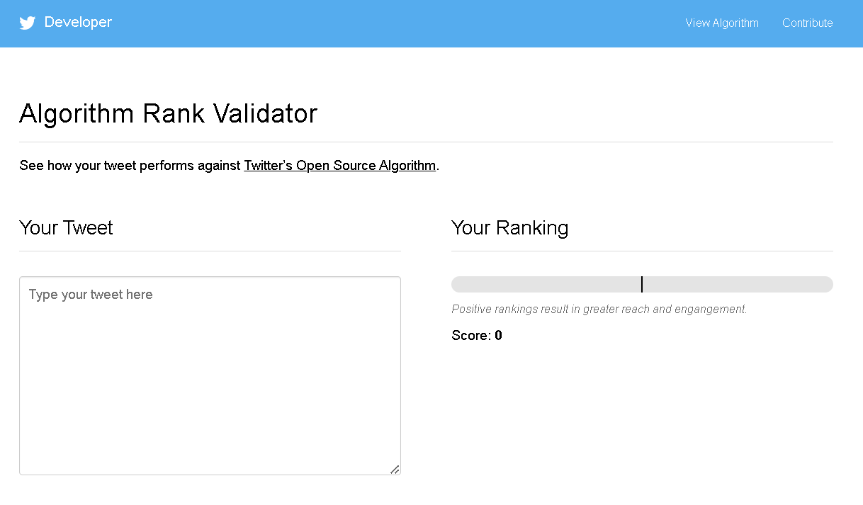 Algorithm Rank Validator