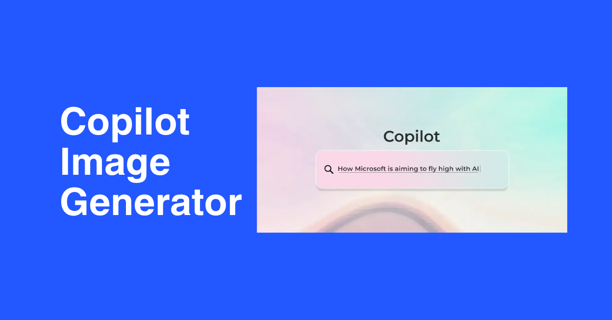 copilot image generator