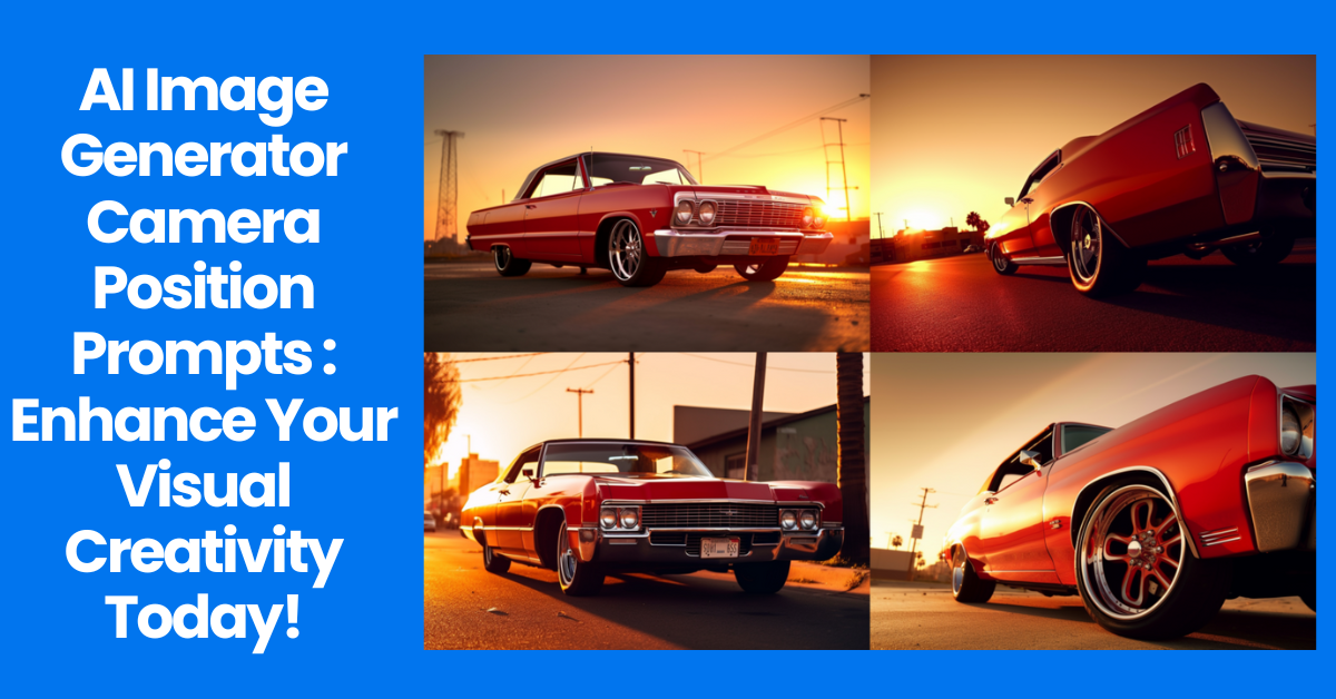 AI Image Generator Camera Position Prompts: Enhance Your Visual Creativity Today!