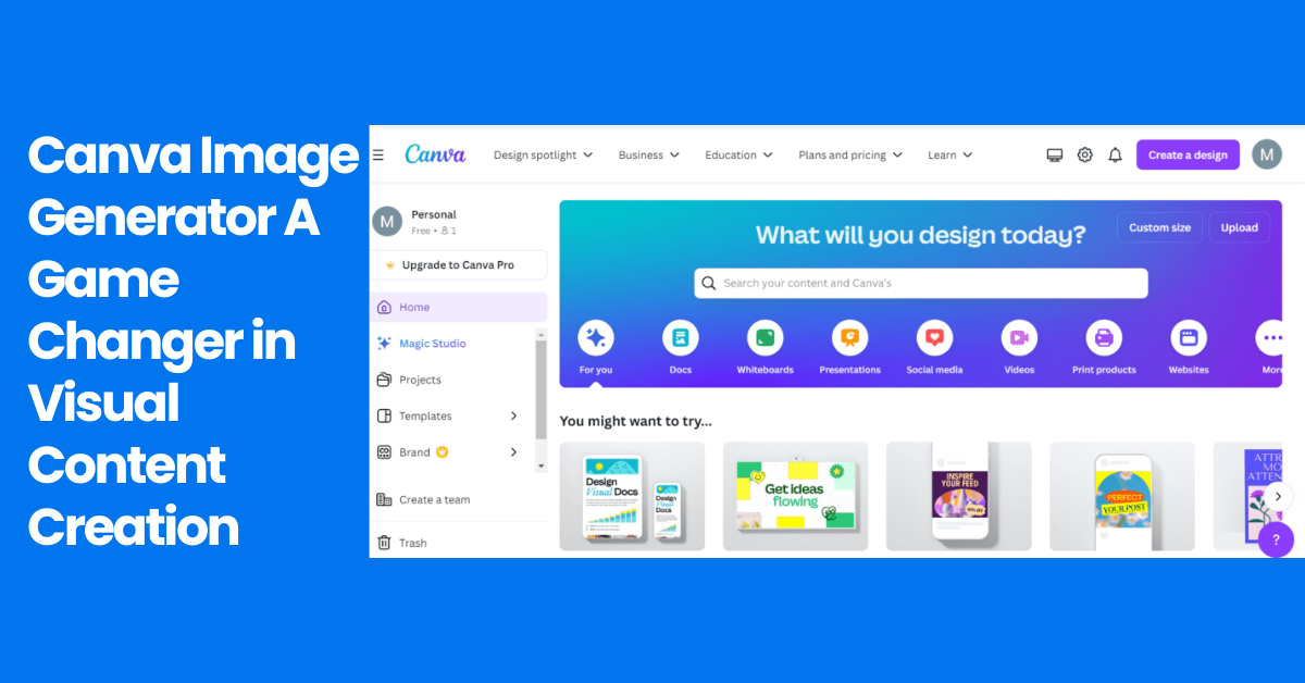 Canva Image Generator A Game Changer in Visual Content Creation