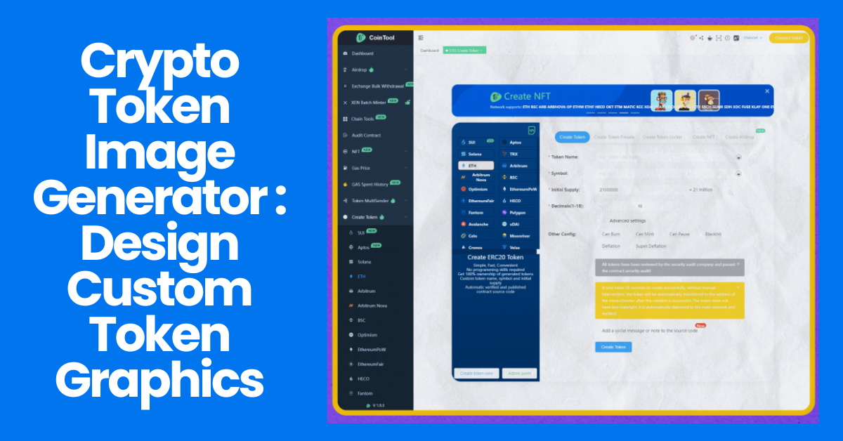 Crypto Token Image Generator: Design Custom Token Graphics