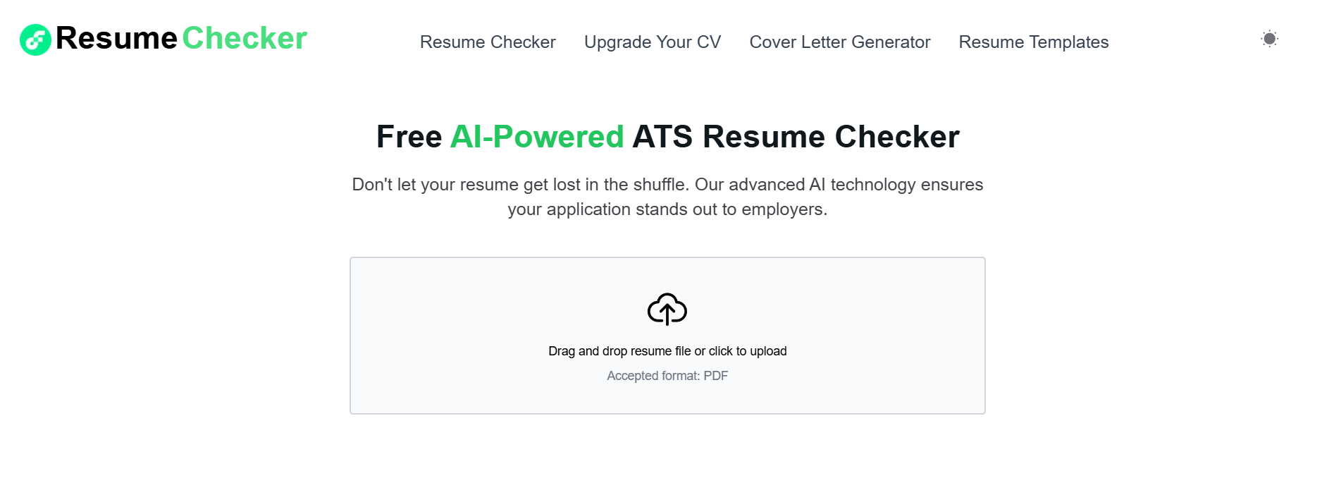 Resume Checker